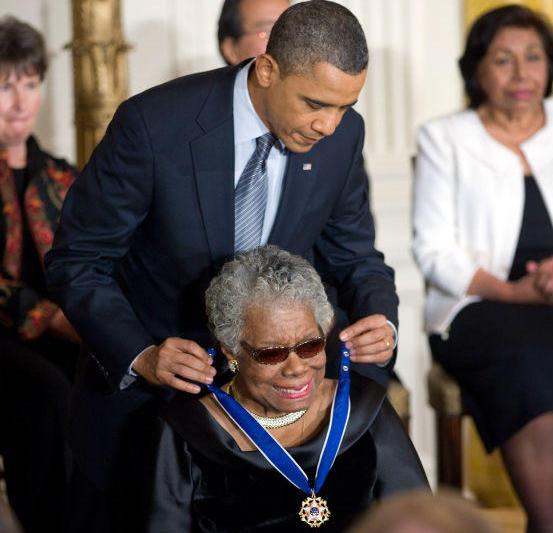 Maya Angelou, decorata in 2011 de Barack Obama, Foto: Wikipedia