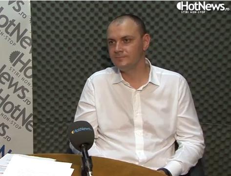 Sebastian Ghita in studioul HotNews, Foto: Hotnews