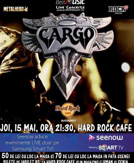 Cargo in Hard Rock, Foto: webPR.ro