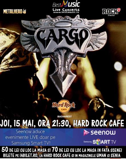Cargo in Hard Rock, Foto: webPR.ro