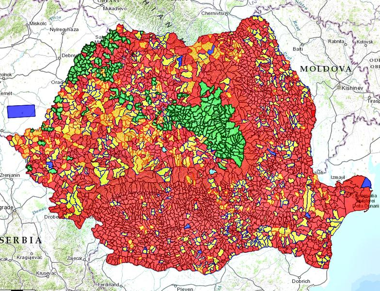Rezultatele europarlamentarelor pe fiecare UAT, Foto: Hotnews
