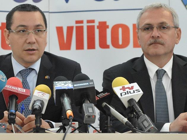 Victor Ponta si Liviu Dragnea, Foto: Guvernul Romaniei