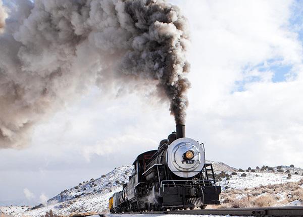 Tren cu aburi, Foto: boredpanda.com