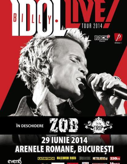 Billy Idol la Bucuresti, Foto: webPR.ro