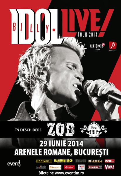 Billy Idol la Bucuresti, Foto: webPR.ro