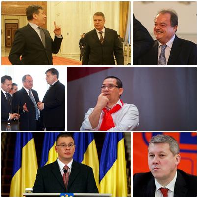 Politic show, Foto: Colaj foto