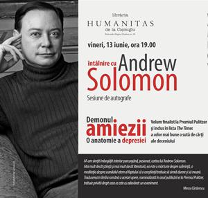 Andrew Solomon, afisul evenimentului, Foto: Humanitas