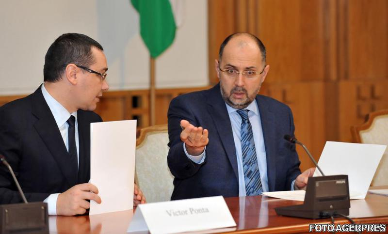 Victor Ponta si Kelemen Hunor, Foto: Agerpres