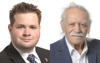 Anders Vistisen si Emmanouil Glezos, Foto: Parlamentul European