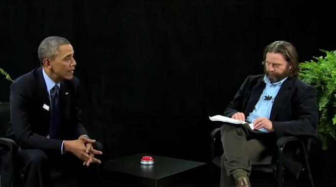 Obama la Between Two Ferns, Foto: Captura YouTube