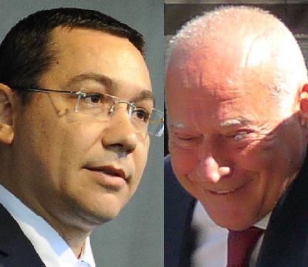 Victor Ponta si Dan Voiculescu, Foto: Hotnews