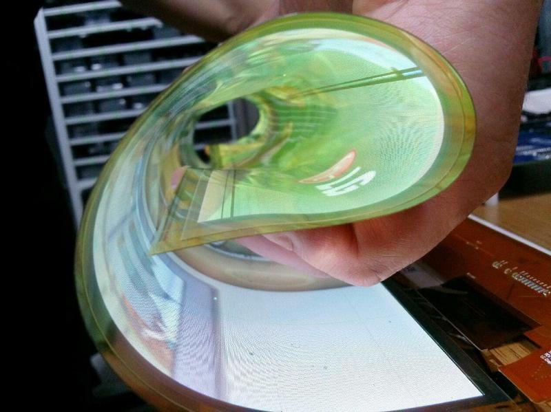 Ecranul pliabil LG, Foto: LG Electronics