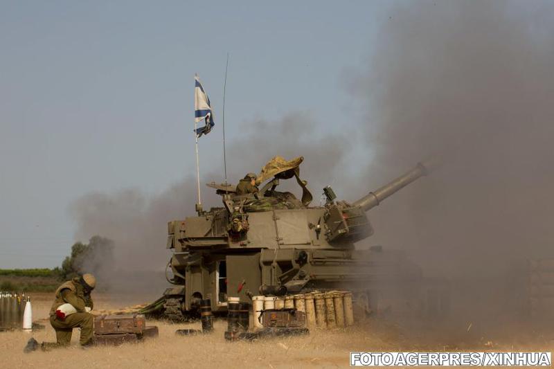 Soldati israelieni in timpul operatiunii Protective Edge, Foto: Agerpres/Xinhua