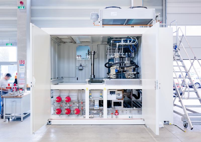 Statie de alimentare cu hidrogen Linde IC 90, Foto: Linde AG