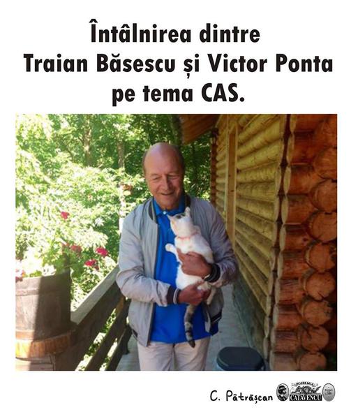Intalnire Traian Basescu-Victor Ponta - Academia Catavencu2, Foto: Academia Catavencu