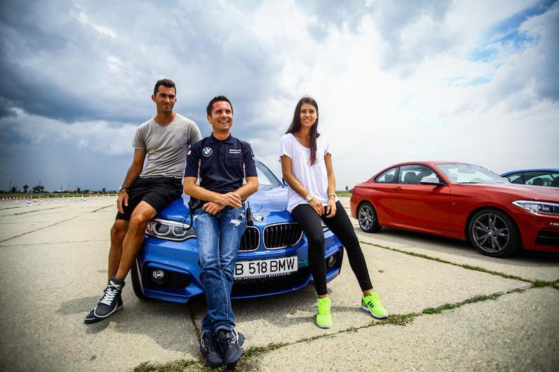 Horia Tecau - Claudiu David - Sorana Carstea, Foto: BMW Group Romania