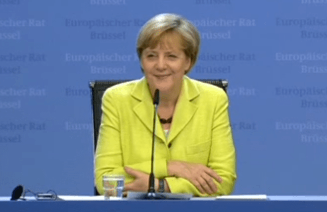 Angela Merkel, Foto: Captura YouTube