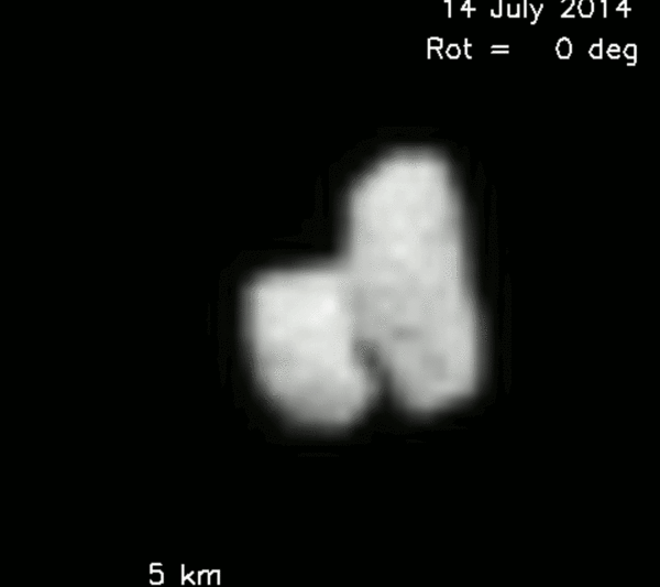 Cometa 67P/Churyumov-Gerasimenko , Foto: ESA/Rosetta/MPS/UPD/LAM/IAA/SSO/INTA/UPM/DASP/IDA