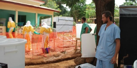 Centrul de tratament pentru cazurile de Ebola din Telimele, Guineea, Foto: OMS