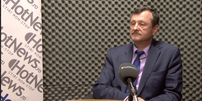 Stan Tirnoveanu in studioul HotNews.ro, Foto: Zamfirescu Racoti and Partners