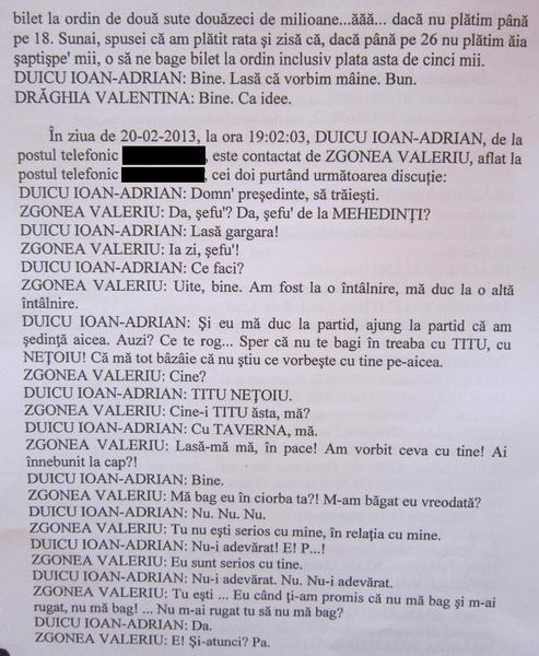 Stenograma Zgonea Duicu, Foto: Hotnews