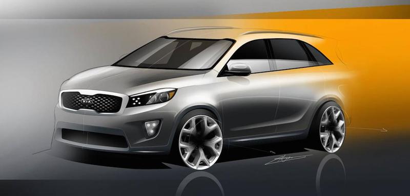 Schita Kia Sorento, Foto: Kia