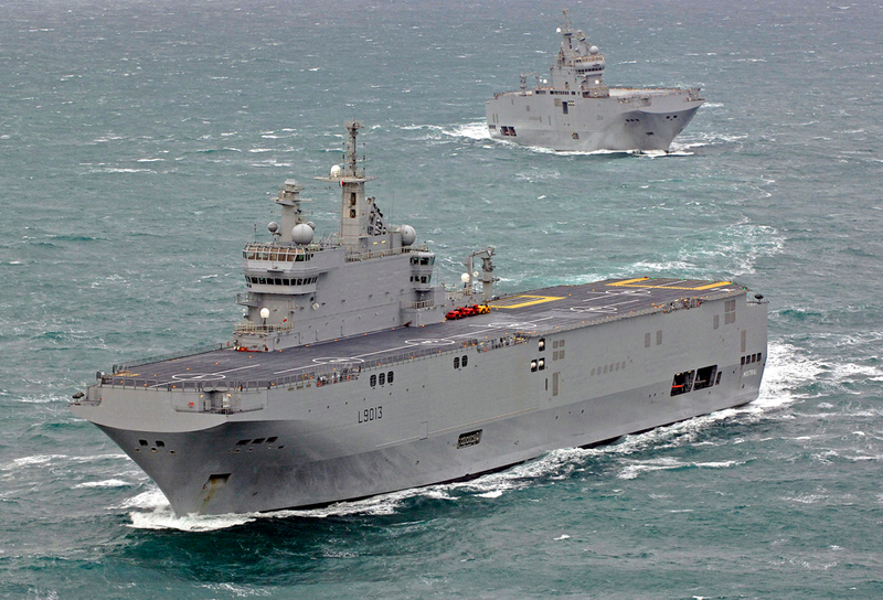 Nava de asalt port-elicopter de tip Mistral, Foto: Defense.gouv.fr
