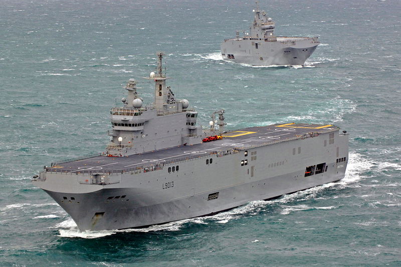 Nava de asalt port-elicopter de tip Mistral, Foto: Defense.gouv.fr