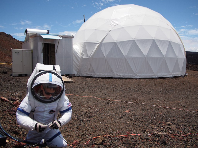 Experimentul Marte: Domul geodezic din Hawaii, Foto: HI-SEAS.org