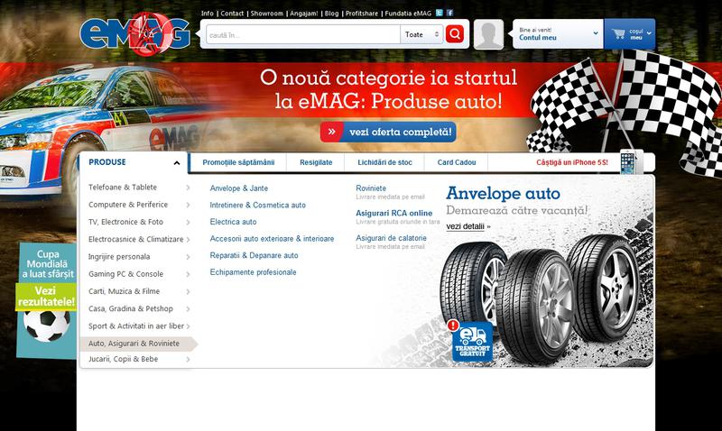 eMAG intra pe segmentul auto, Foto: eMAG