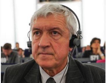 Mircea Diaconu in Parlamentul European, Foto: Hotnews