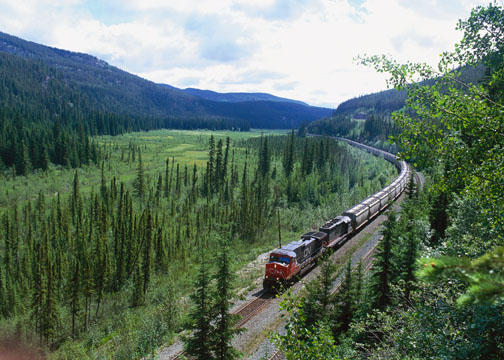 Tren al Canadian National, Foto: www.cn.ca