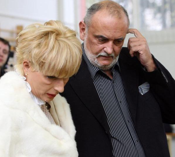 Dinu si Dana Patriciu in noiembrie 2008, Foto: AGERPRES