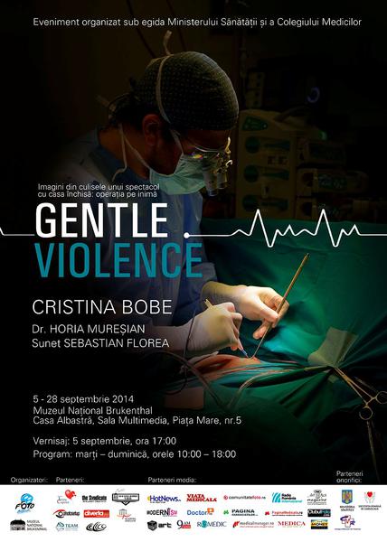 Afis "Gentle Violence", Foto: Cristina Bobe