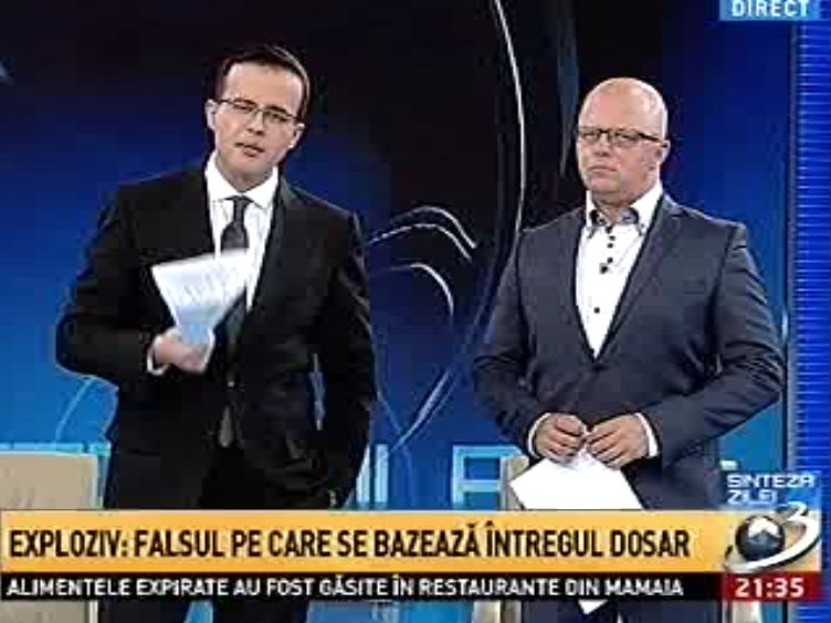 Mihai Gadea si Adrian Ursu, Foto: Captura Antena 3