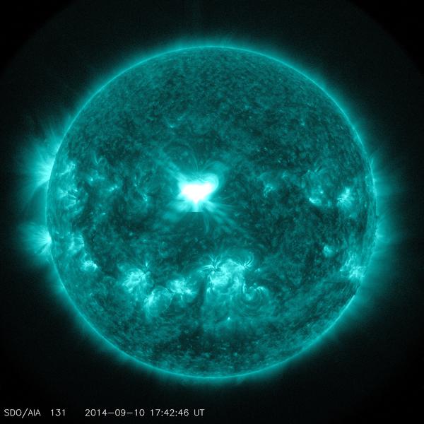 Furtuna solara, Foto: NASA/SDO