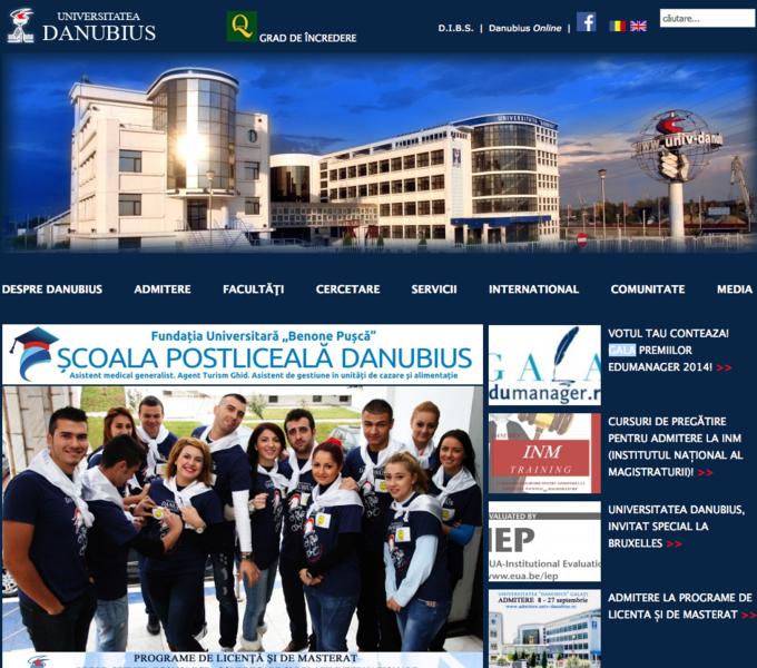Universitatea Danubius, Foto: www.univ-danubius.ro