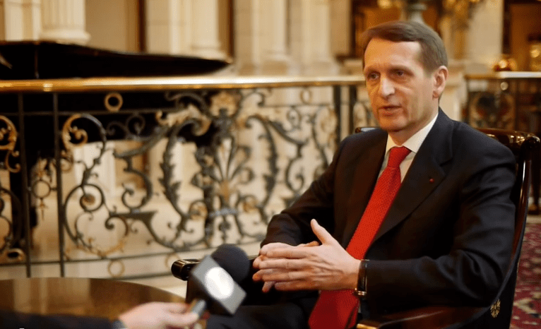 Serghei Nariskin, Foto: Captura Youtube.com