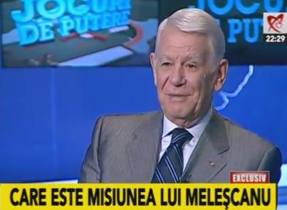 Teodor Melescanu la Jocuri de Putere, Foto: Captura Realitatea TV