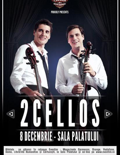 2 Cellos_Poster, Foto: webPR.ro