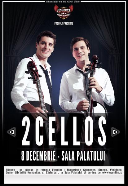 2 Cellos_Poster, Foto: webPR.ro
