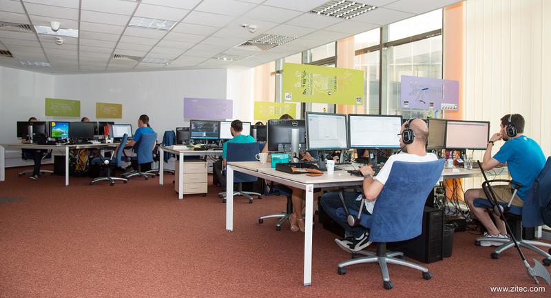 In sediul Zitec, Foto: Zitec