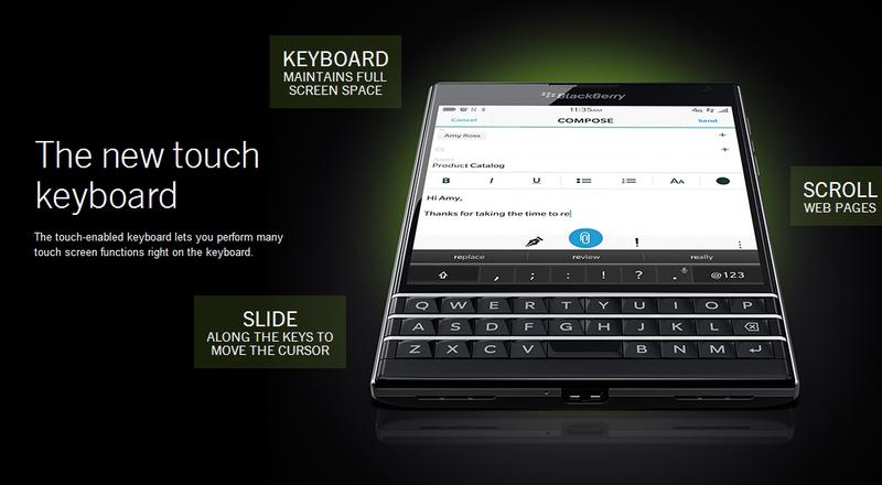 Blackberry Passport, Foto: Blackberry