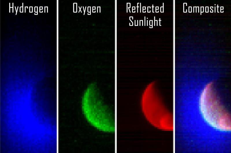 Atmosfera planetei Marte, vazuta de sonda MAVEN, Foto: Laboratory for Atmospheric and Space Physics, University of Colorado; NASA