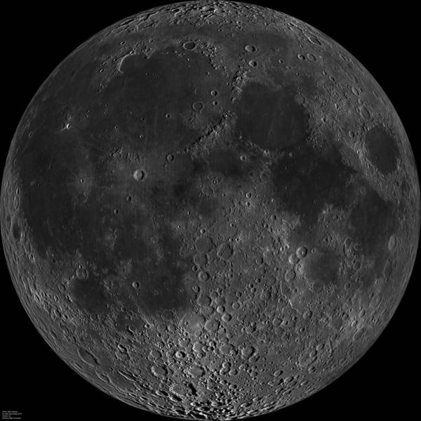 Luna, Foto: NASA