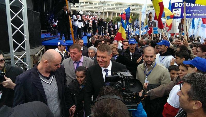 Klaus Iohannis, dupa lansarea candidaturii, Foto: Hotnews