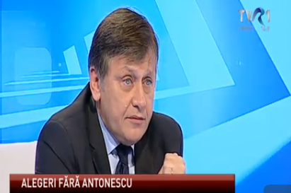 Crin Antonescu la TVR, Foto: Captura TVR1