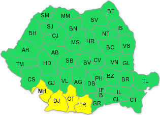 Cod galben ploi 3 sept, Foto: ANM