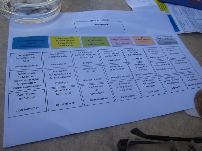 Foto - lista Comisia Europeana (draft) , Foto: Hotnews