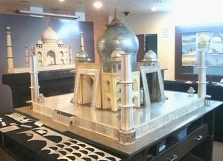 Taj Mahal in miniatura, Foto: Captura Washington Post
